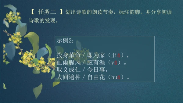 九下第一单元整合主题课——集星辉斑斓，品诗歌之美 课件（共48张PPT）