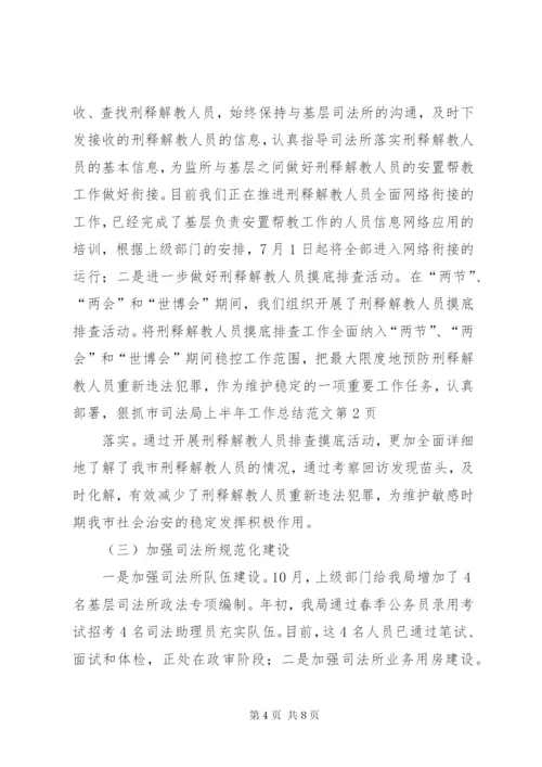 市司法局上半年工作总结范文.docx