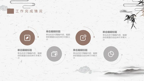 古典竹简动态工作汇报通用PPT模版