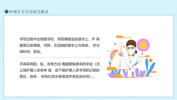 护理文书书写规范要求动态PPT模板