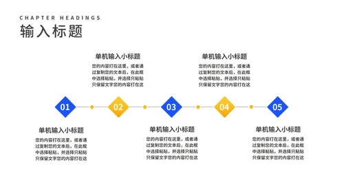 深蓝卡通风渐变读书分享会汇报PPT模板