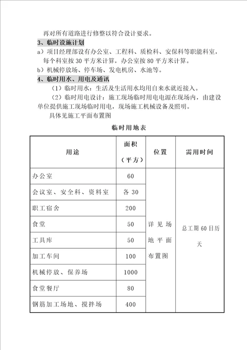 复垦工程施工组织设计