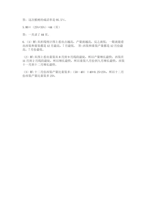 最新苏教版小升初数学模拟试卷附答案（夺分金卷）.docx