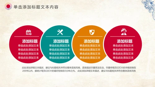唯美新疆维吾尔族风格民族风传统文化ppt模板