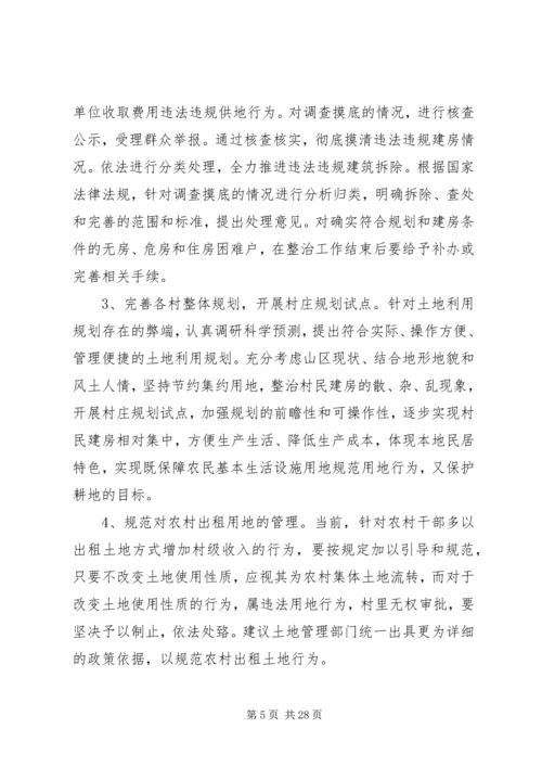乡镇土管调研报告.docx