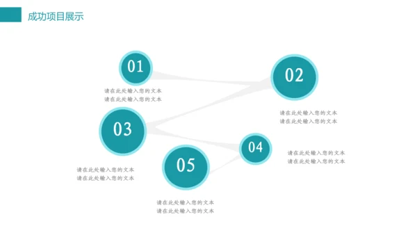 蓝色简约唯美述职报告通用PPT模板