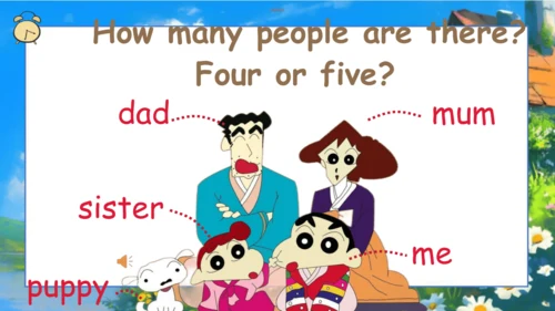 Unit 6 Meet my family Part A Let's talk课件（共38张PPT，