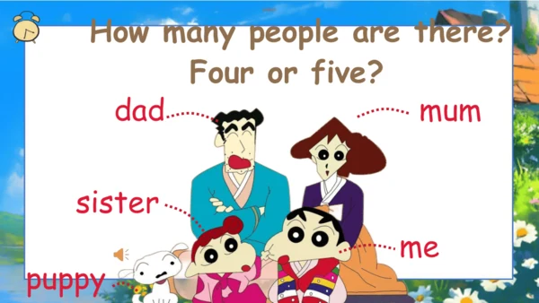 Unit 6 Meet my family Part A Let's talk课件（共38张PPT，