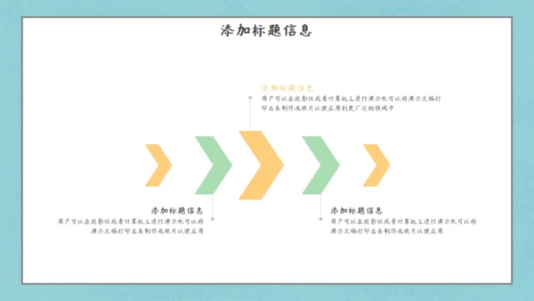 夏日清新甜筒通用PPT模板
