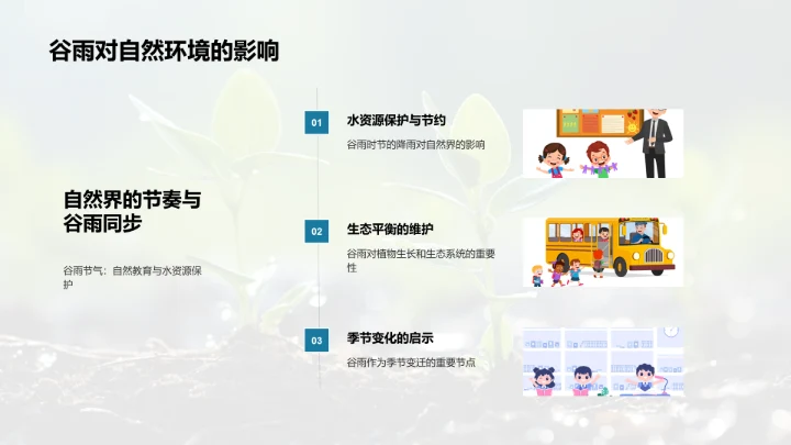 谷雨与环境教育