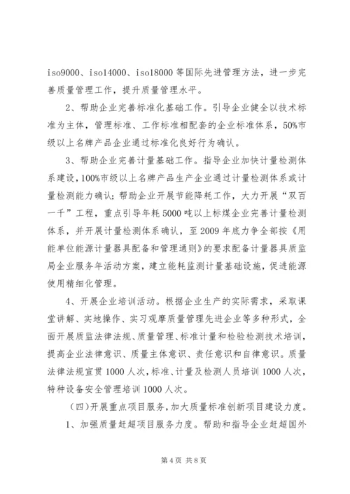 质监局企业服务年活动方案 (5).docx