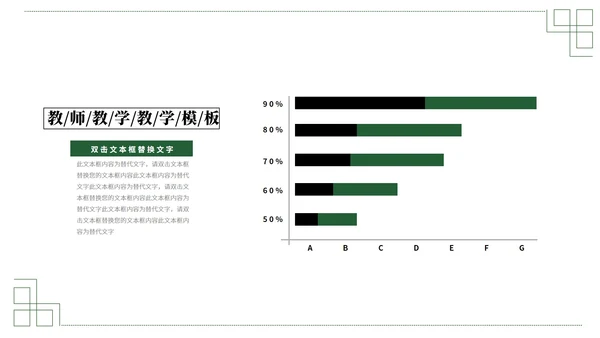 浅色中国风教师教学PPT模板