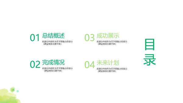 绿色时尚公司产品介绍宣传通用PPT动态模板