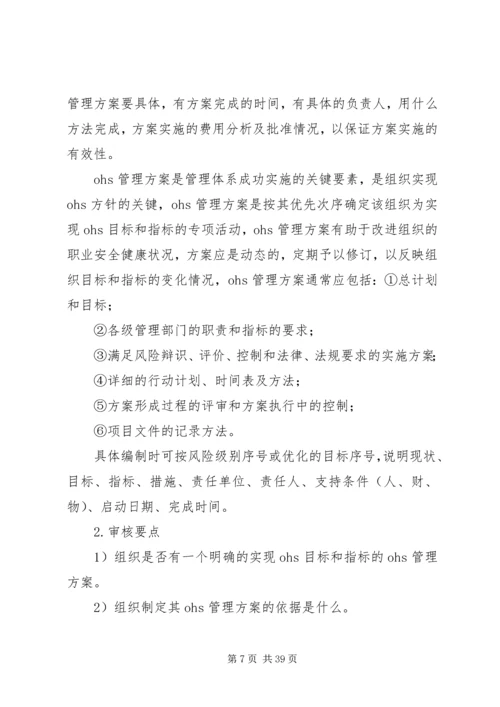 职业健康安全实施方案.docx
