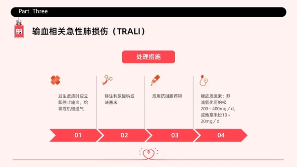 红色简约插画输液不良反应企业培训PPT课件护理不良事件