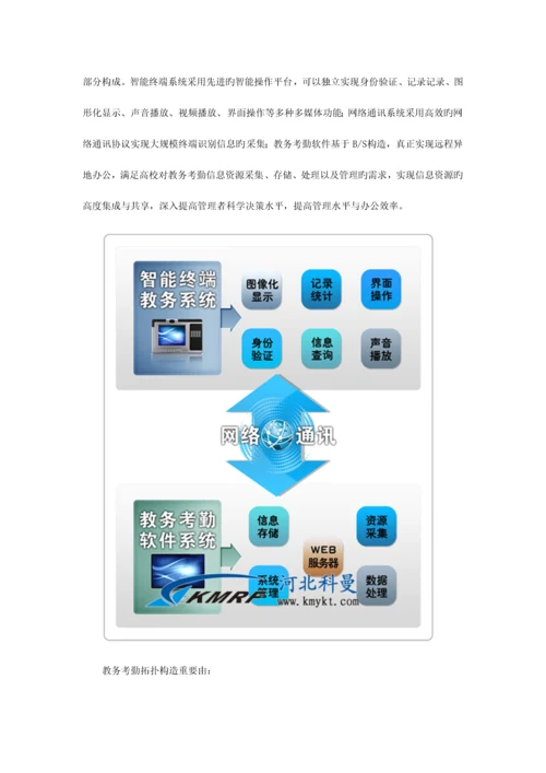 教务考勤管理系统解决方案.docx