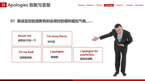 欧美风宾馆酒店基础英语培训教育PPT课件