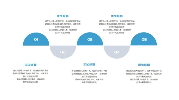 蓝色商务风公司形象企业宣传PPT模板