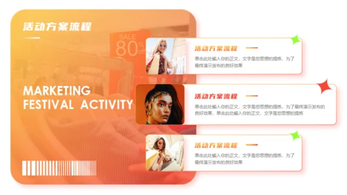 购物促销打折活动策划通用PPT模板