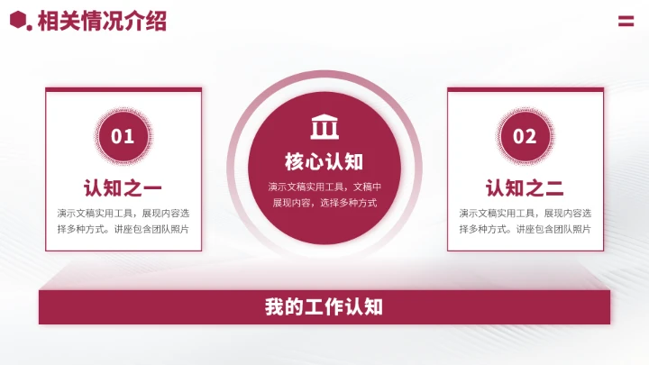 红色高端风大学生职业生涯规划PPT模板