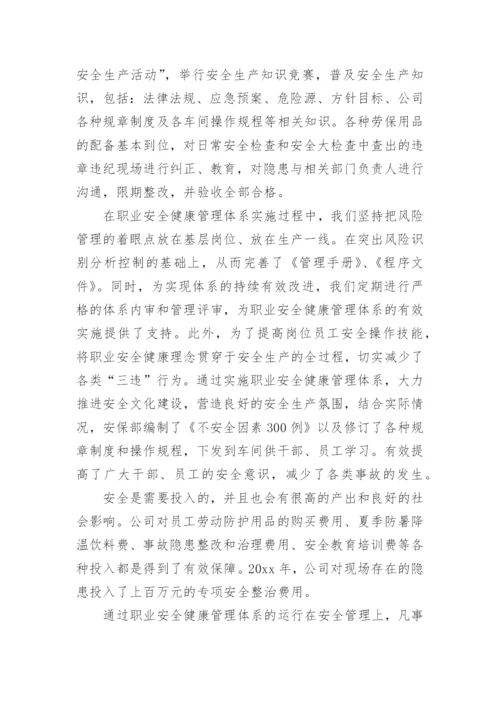 公司体系运行总结.docx