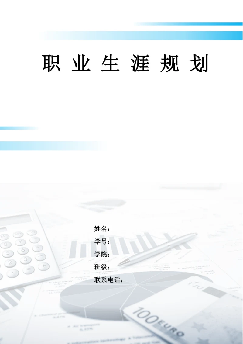 17页6200字会计学专业职业生涯规划.docx