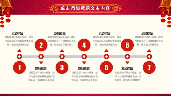 红色大气盛大开业ppt动态模板