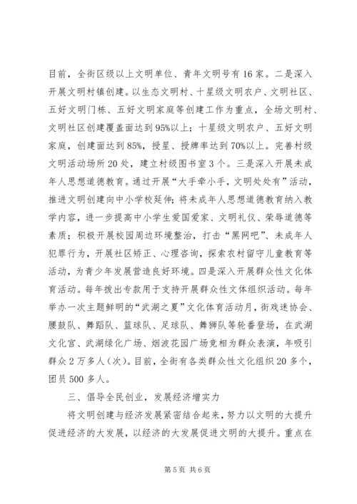 争创全国文明村镇申报材料.docx