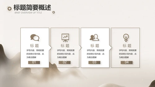 中医文化工作总结汇报计划动态PPT模板