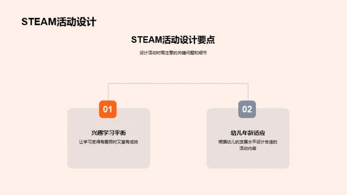 幼儿STEAM教育探索