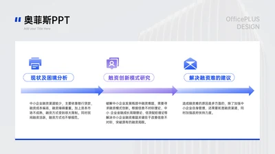 简约风递进关系3项PPT图文页