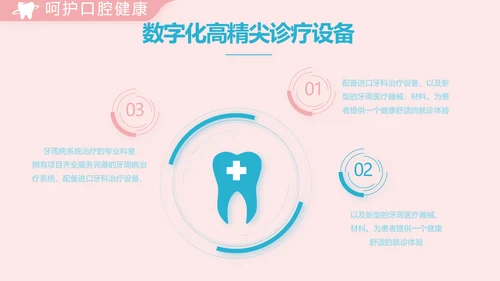 简约大气牙科口腔动态PPT
