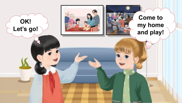 Unit 2 Different families Part B Let's talk课件内嵌音视频