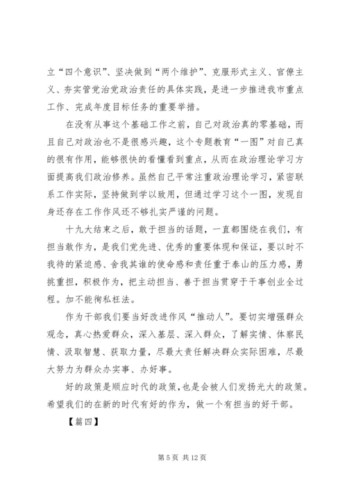 讲政治敢担当改作风学习体会六篇.docx