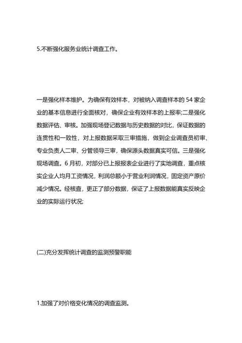 农经统计工作报告.docx