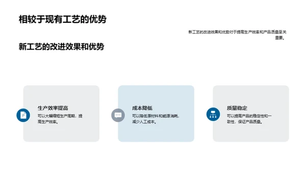 工艺革新之路