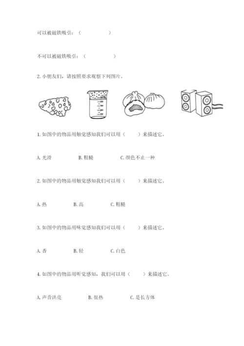 教科版二年级下册科学知识点期末测试卷附参考答案（综合题）.docx