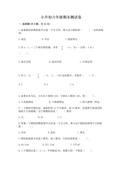 小升初六年级期末测试卷（精练）.docx