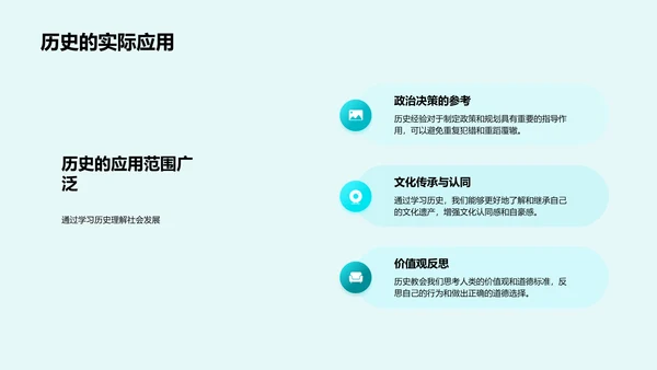 历史考试高效备考PPT模板