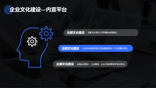 灰色商务人事部年终工作总结汇报PPT模板