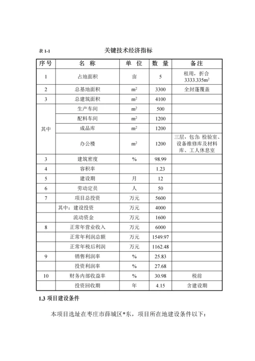 机制砂生产综合项目申请说明报告.docx