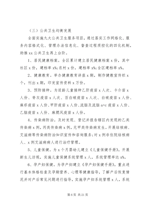 卫生局长民主生活会发言提纲.docx