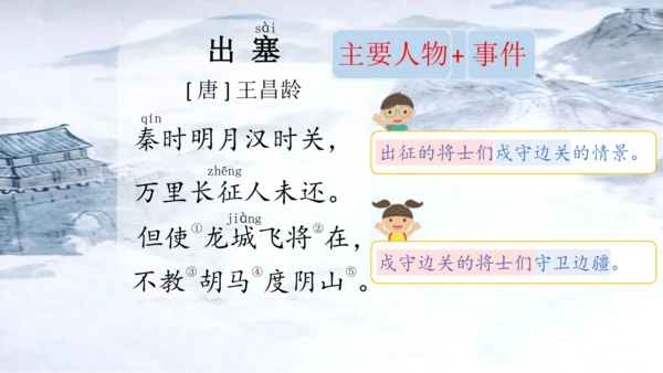 统编版语文四年级上册《21.古诗三首》教学课件