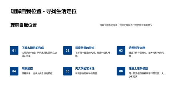 太阳系行星解析PPT模板