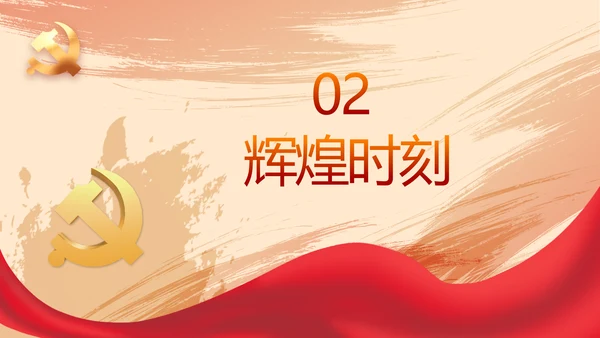 光辉历程党史学习党史专题讲座PPT
