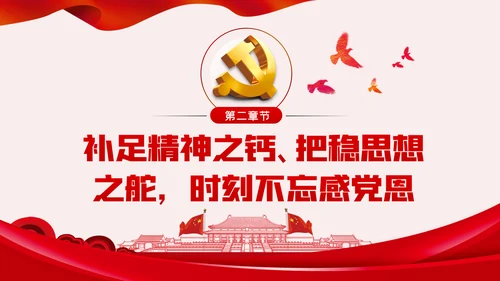 听党话跟党走做新时代合格党员干部PPT
