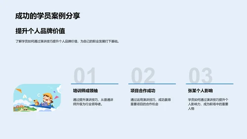 职场演讲技巧研讨PPT模板