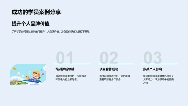 职场演讲技巧研讨PPT模板
