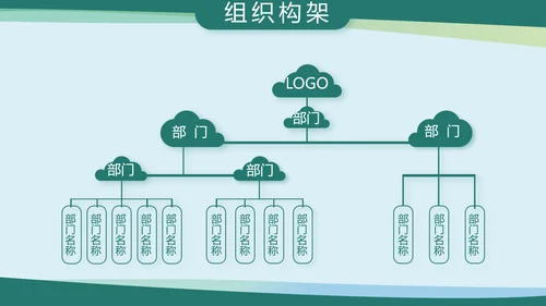 蓝色大气学校卫生室工作职责动态PPT模板