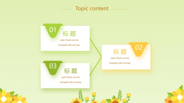 卡通可爱小太阳微笑服务行业教育动态PPT模板